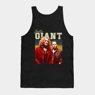 Three Friends Fashion Giant Band T-Shirts, Unite in Style with Progressive Rock Brotherhood Tank Top